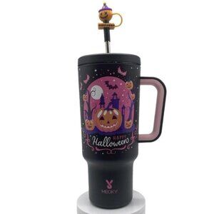Meoky 40oz Tumbler With Straw and Handle Halloween Special Edition 2024